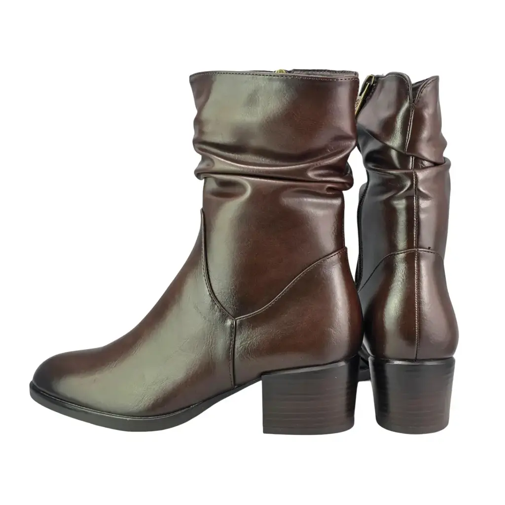 Botki damskie VINCEZA 58682 Brązowy - miniatura 5