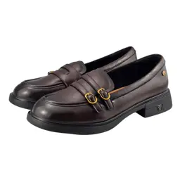 Loafersy damskie skórzane VINCEZA 133114 - zdjęcie 3