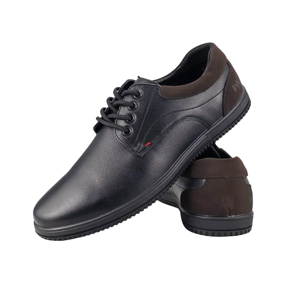 Eleganckie męskie półbuty WOJTYŁKO 9W24051C - zdjęcie 3