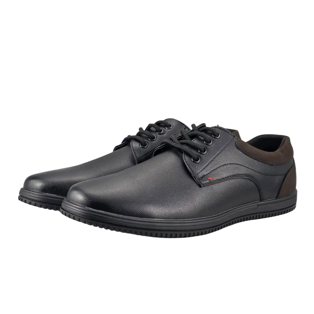 Eleganckie męskie półbuty WOJTYŁKO 9W24051C - zdjęcie 2