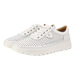 Sneakersy damskie skórzane ażurowe VINCEZA 79629 - zdjęcie 1