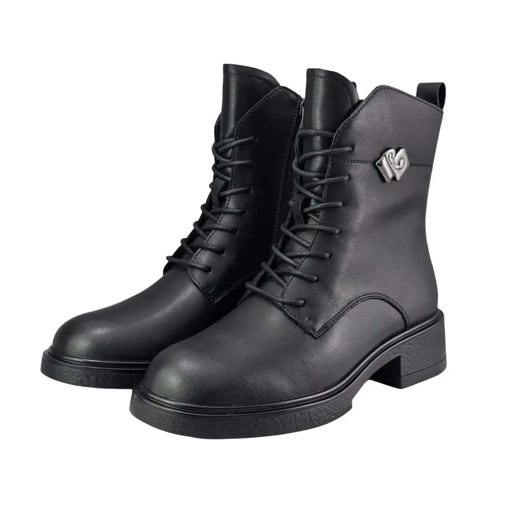 Botki damskie skórzane Obuwie D&A 7014 - miniatura 2