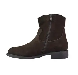 Botki damskie skórzane SERGIO LEONE BT-07-S Brązowy - zdjęcie 2