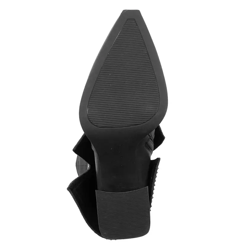 Botki damskie skórzane MACIEJKA K7206-02/00-8 - zdjęcie 6