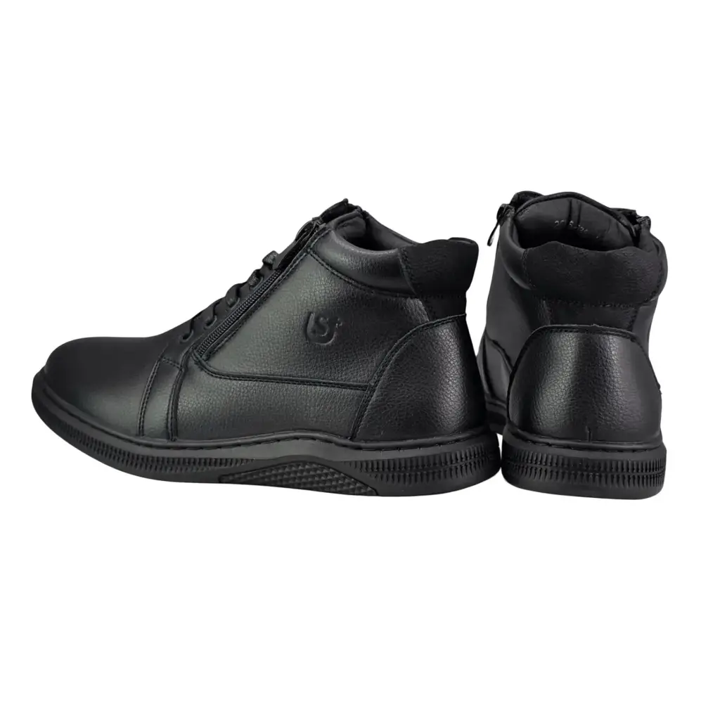 Trzewiki męskie UNISOFT 16-536 Czarny