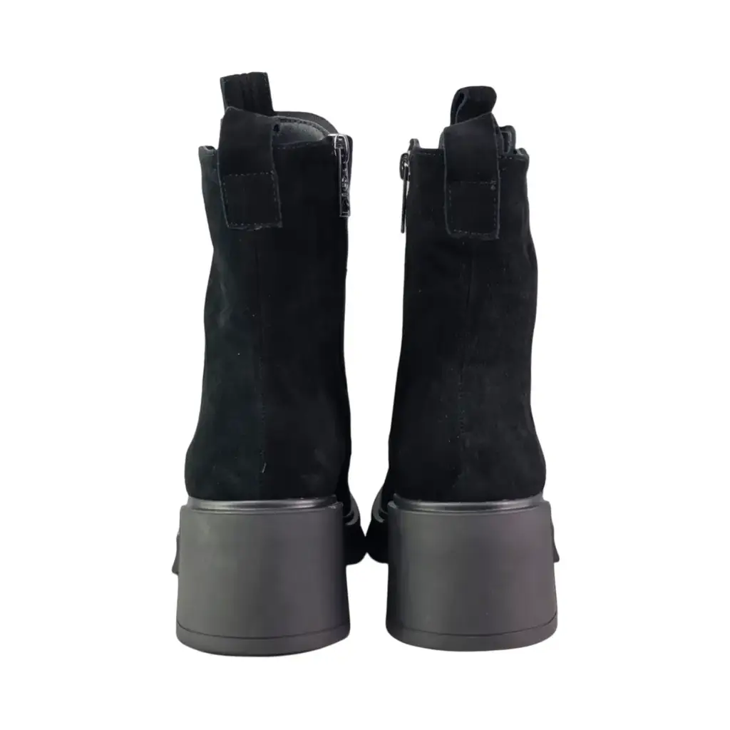 Botki damskie skórzane VINCEZA 67009 Czarny - miniatura 5