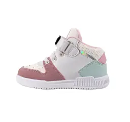 Sneakersy dziewczęce ES209 Biały - zdjęcie 2