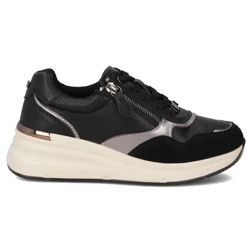 Skórzane sneakersy FILIPPO DP7105/25 - zdjęcie 4