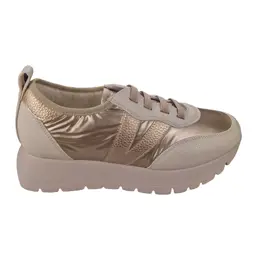 Buty sportowe ESTETIC 58510 złote - zdjęcie 1