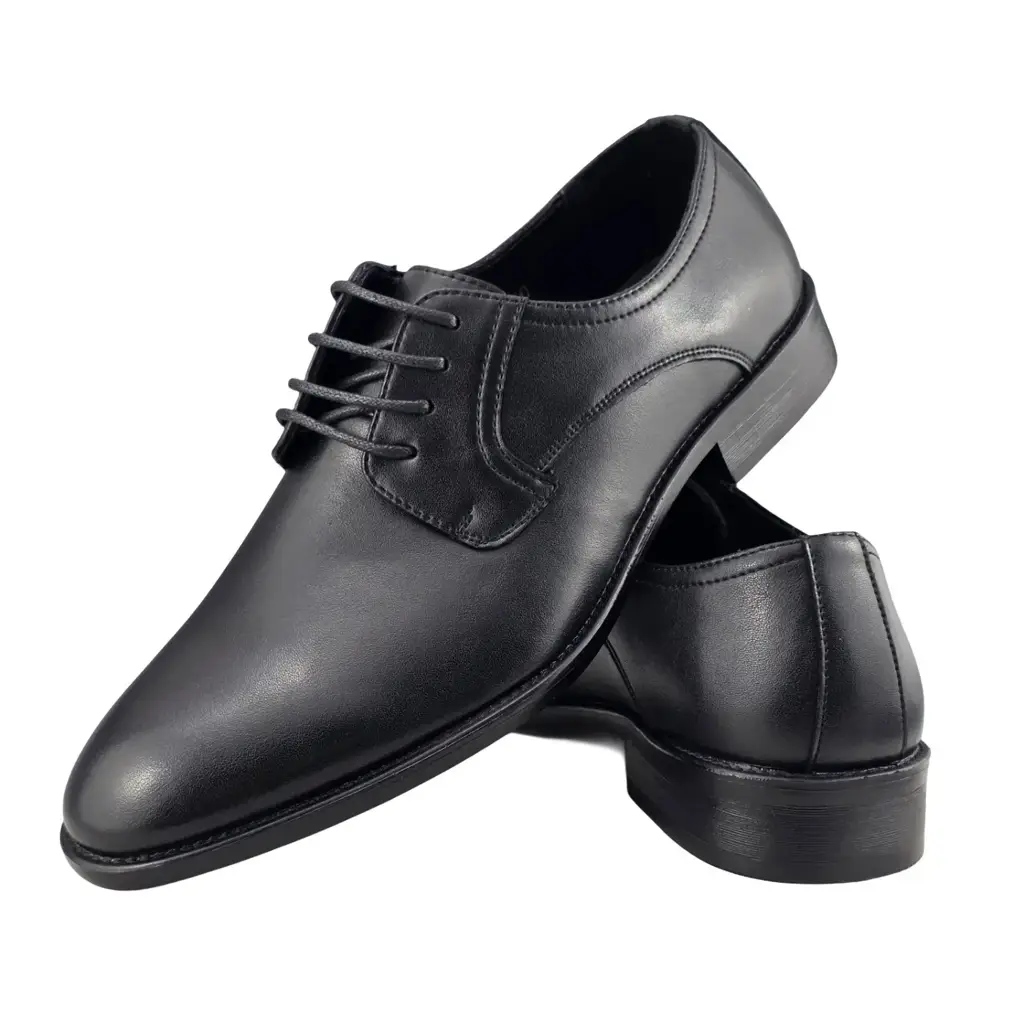 Eleganckie półbuty męskie UNISOFT 700 skóra Czarny - miniatura 6