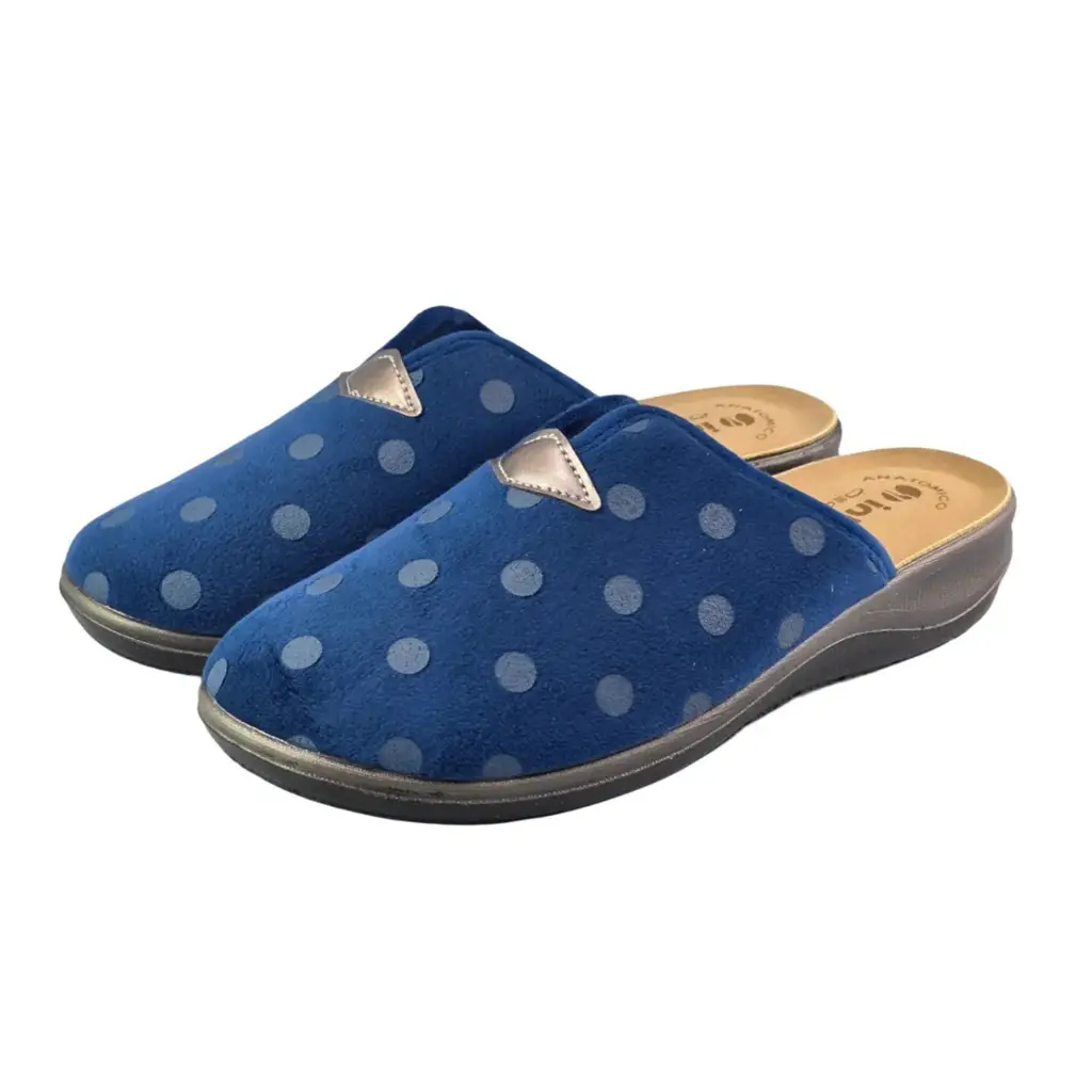 Pantofle damskie INBLU OD000014 Granatowy - miniatura 2