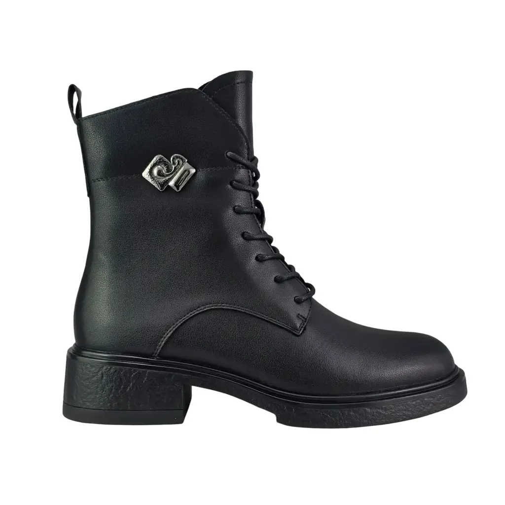 Botki damskie skórzane Obuwie D&A 7014