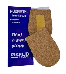 Podpiętki korkowe damskie - zdjęcie 1