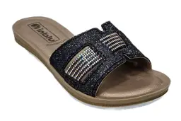 Klapki INBLU BA000050 Czarny