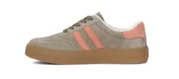 Skórzane sneakersy FILIPPO DP6764 Khaki
