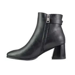 Botki damskie VINCEZA 58660 Czarny - zdjęcie 3