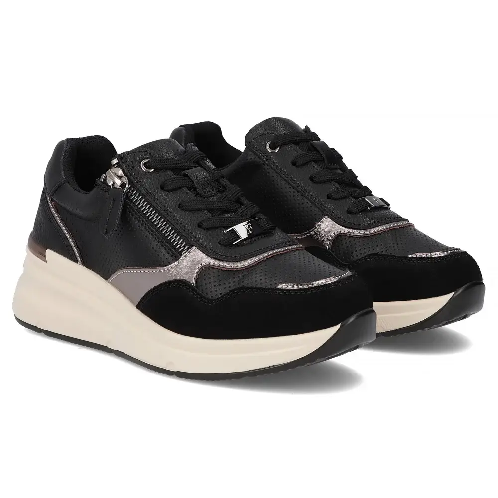 Skórzane sneakersy FILIPPO DP7105/25