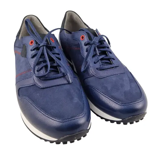 Skórzane adidasy męskie ESTETIC LM-967 - zdjęcie 4