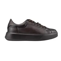 Sneakersy damskie skórzane CAMBELL 19379 czekoladowe - zdjęcie 1