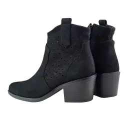 Botki damskie S.BARSKI HY62-8147 Czarny - zdjęcie 3