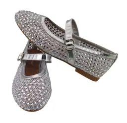 Baletki JH387 Srebrny