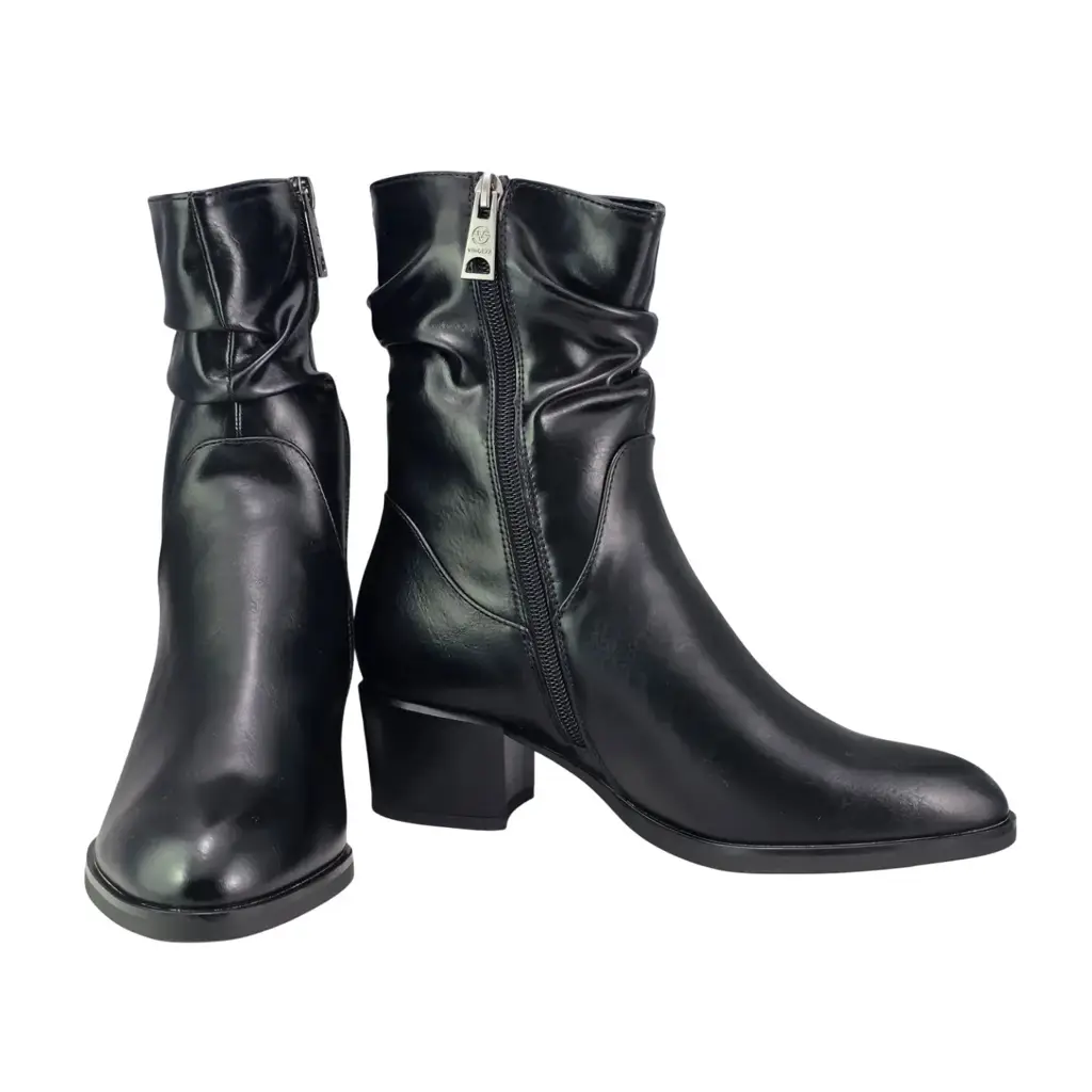 Botki damskie VINCEZA 58682 Czarny - miniatura 7