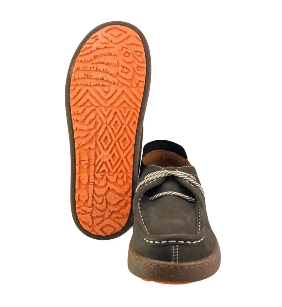 Półbuty damskie ESTETIC 261001 nubuck Brązowy - miniatura 5
