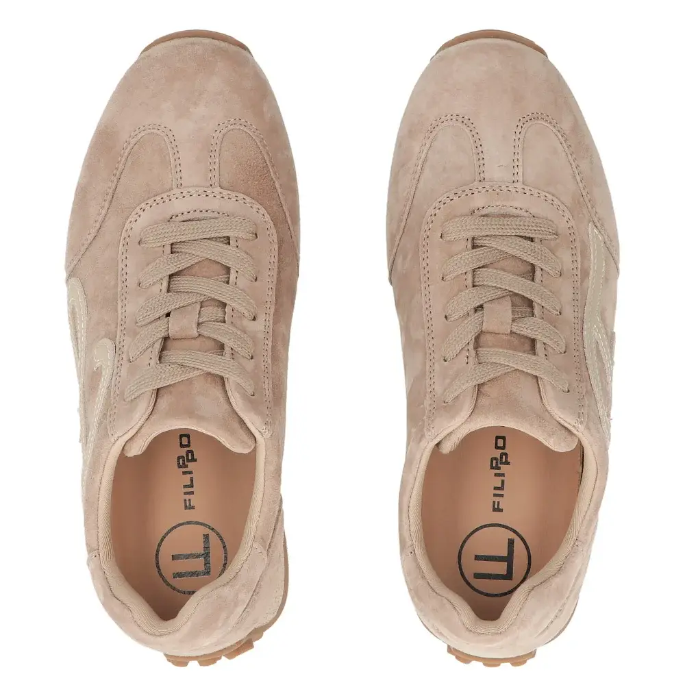 Skórzane sneakersy damskie FILIPPO DP7961 - miniatura 5