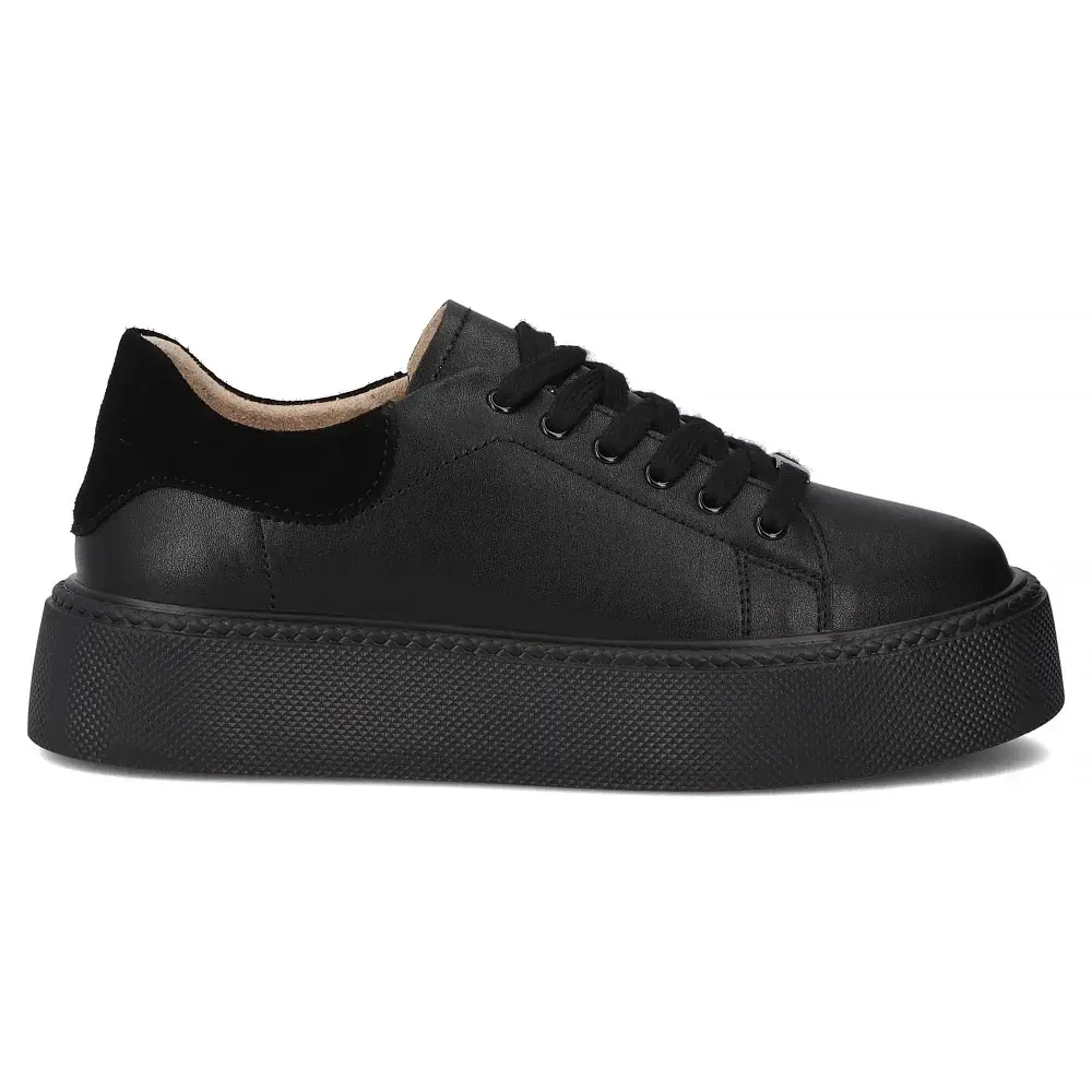 Sneakersy damskie skórzane FILIPPO DP6119 - miniatura 4