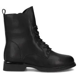 Skórzane botki FILIPPO DBT7222 Czarny - zdjęcie 3