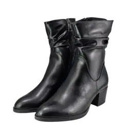 Botki damskie VINCEZA 58682 Czarny - zdjęcie 3