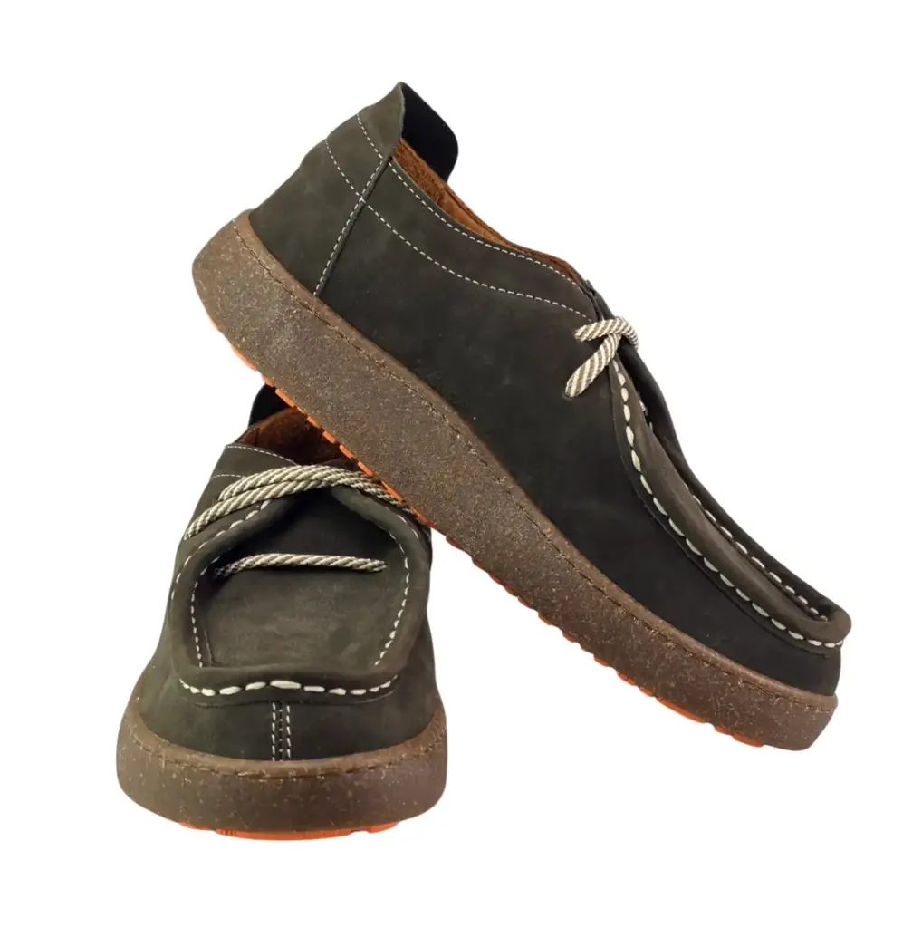Półbuty damskie ESTETIC 261001 nubuck Brązowy - miniatura 9