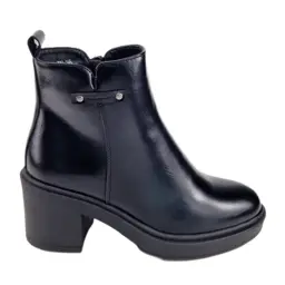 Botki ocieplane VINCEZA 58324 Czarny