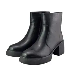 Botek damskie skórzany D&A 62-3369 Czarny - zdjęcie 2