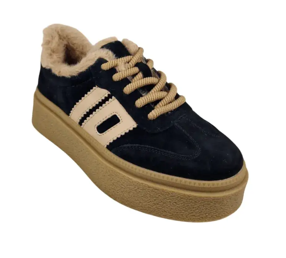 Ocieplane sneakersy VINCEZA 79556 skóra - zdjęcie 7