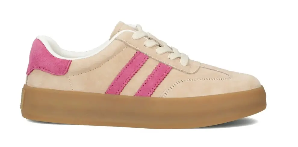 Skórzane sneakersy FILIPPO DP6764 - zdjęcie 6