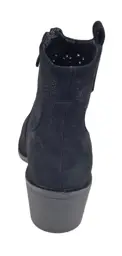 Botki z wycinką ESTETIC D-729 Czarny