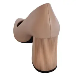 Czółenko damskie ESTETIC 62220 Beżowy - zdjęcie 3
