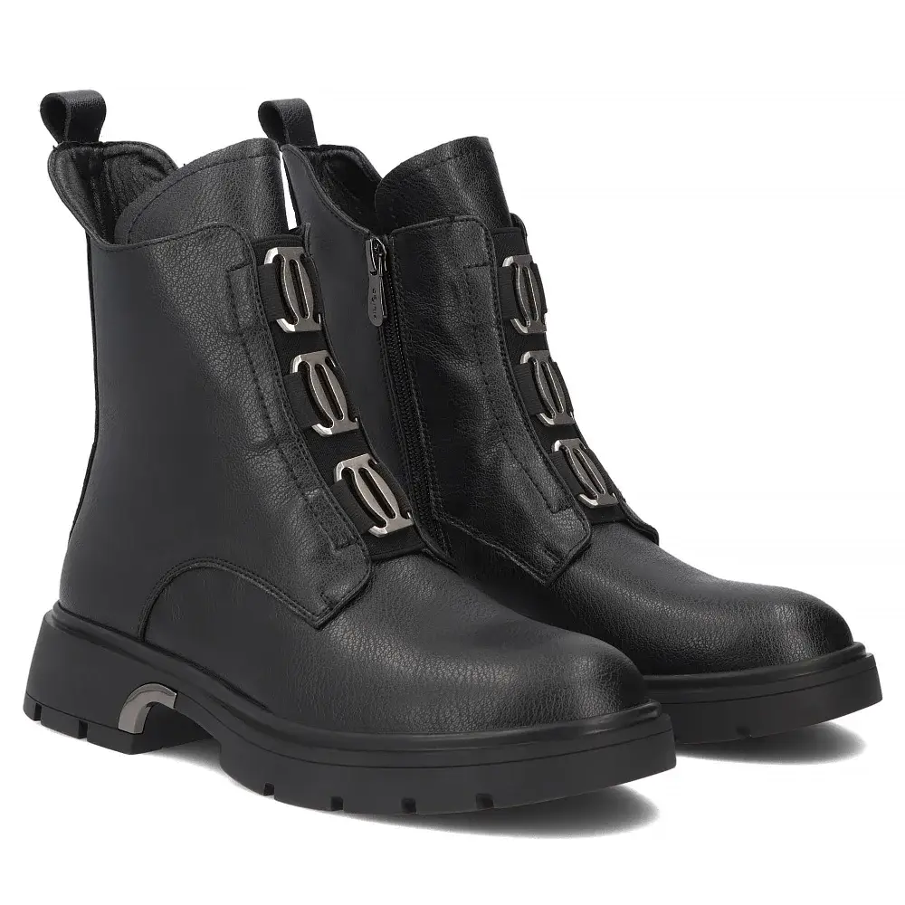 Botki damskie skórzane FILIPPO DBT8015 - miniatura 2