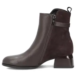 Botki damskie skórzane FILIPPO DBT8046 c.brąz - zdjęcie 3