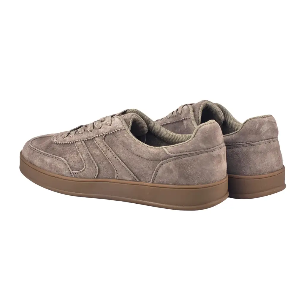 Sneakersy damskie skórzane VINCEZA 95434 Beżowy - miniatura 5