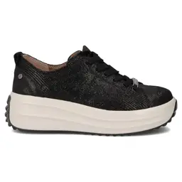 Skórzane sneakersy FILIPPO DP6795 Czarny