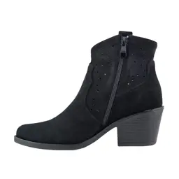 Botki damskie S.BARSKI HY62-8147 Czarny - zdjęcie 2