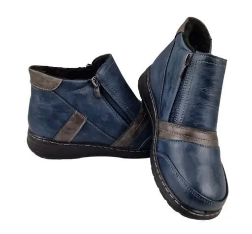 Botki damskie UNISOFT 25BT02-9355 - zdjęcie 4