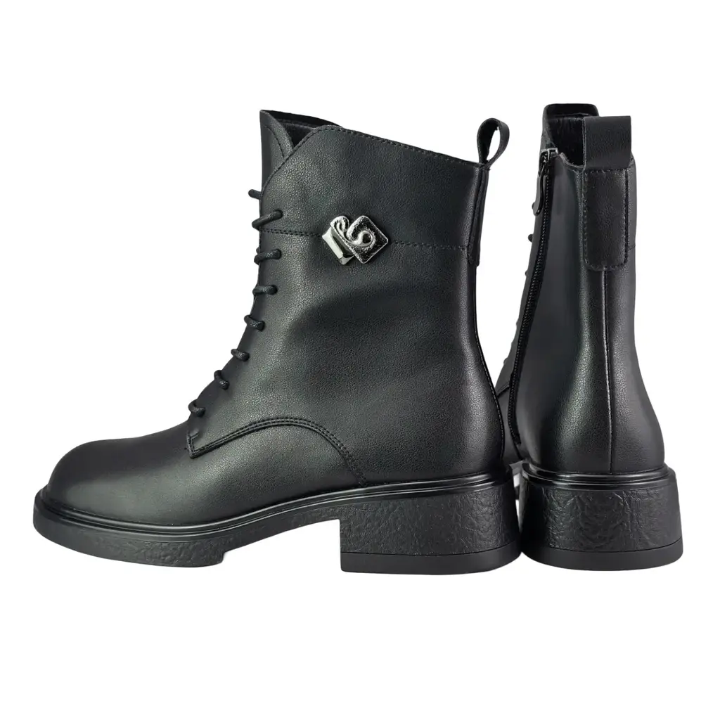 Botki damskie skórzane Obuwie D&A 7014 - miniatura 6