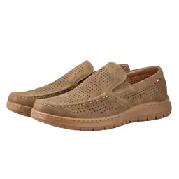 Półbuty męskie UNISOFT 8214 Camel