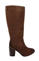 Damskie Kozaki Zamszowe SERGIO LEONE KZ25668-S - zdjęcie 1