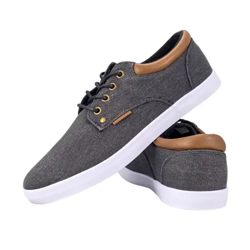 Męskie tenisówki sneakersy casual materiałowe American LH127 - zdjęcie 4