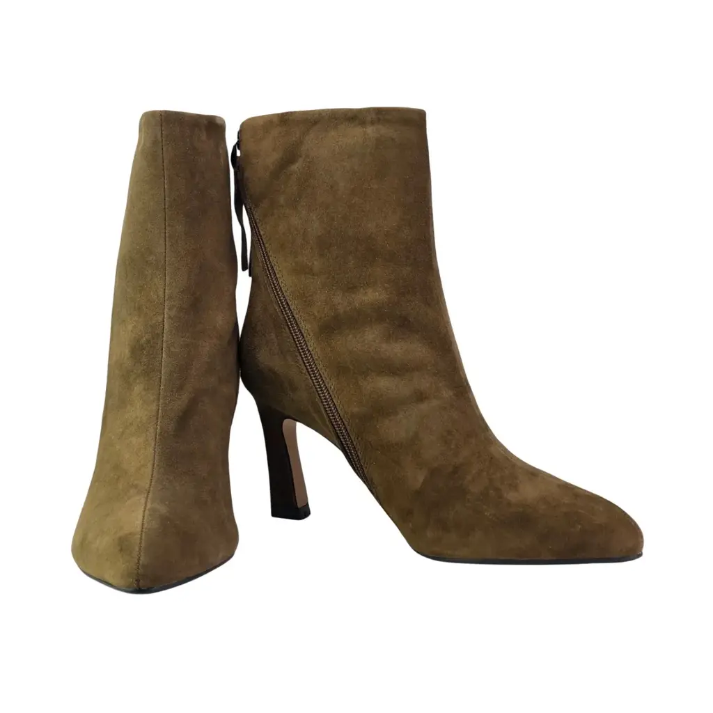 Botki damskie skórzane VINCEZA 67024 Camel - miniatura 5