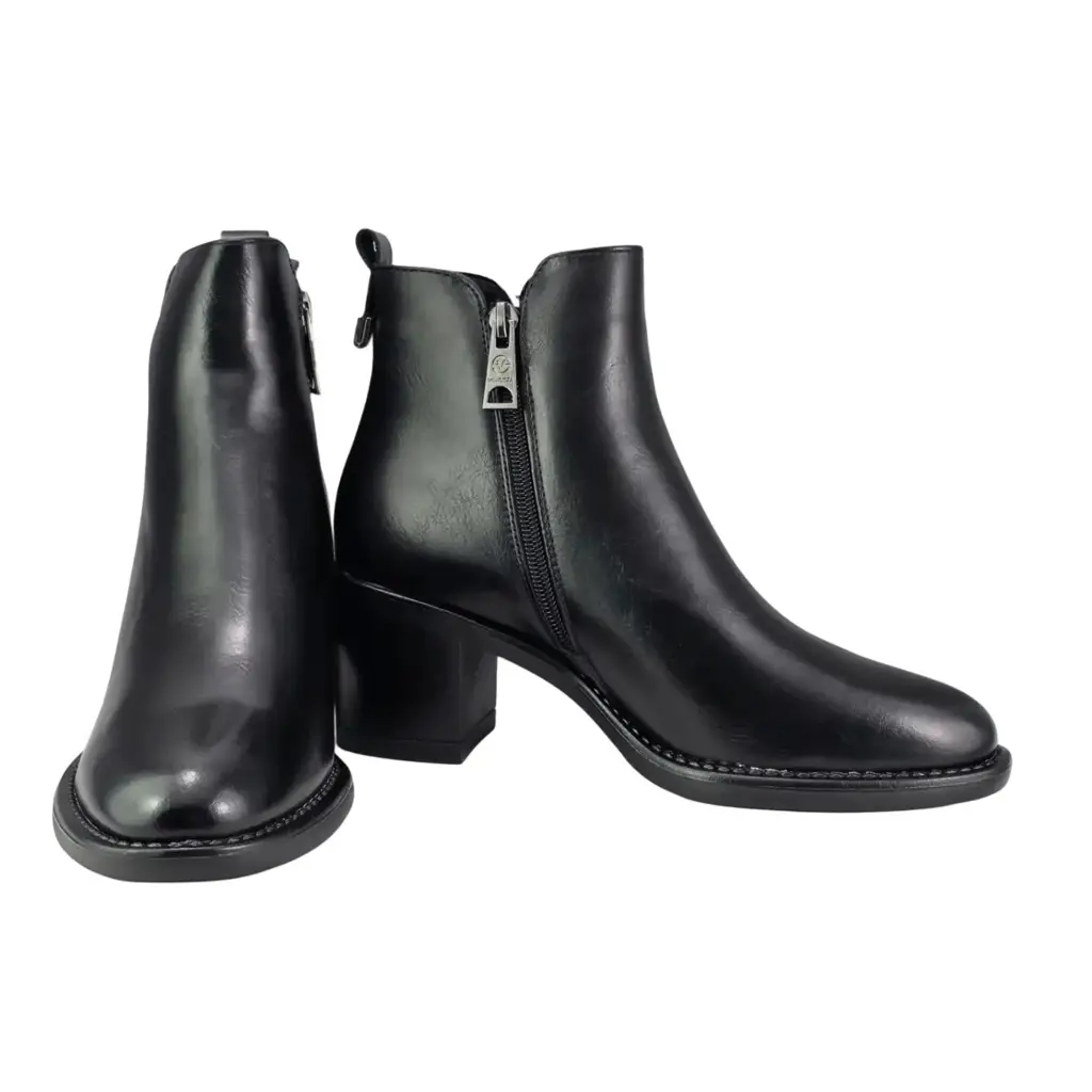 Botki damskie VINCEZA 58650 Czarny - miniatura 7